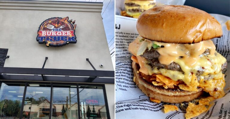 Hot Cheetos And Nacho Cheese Top A Jalapeño Double Burger At This Michigan Restaurant