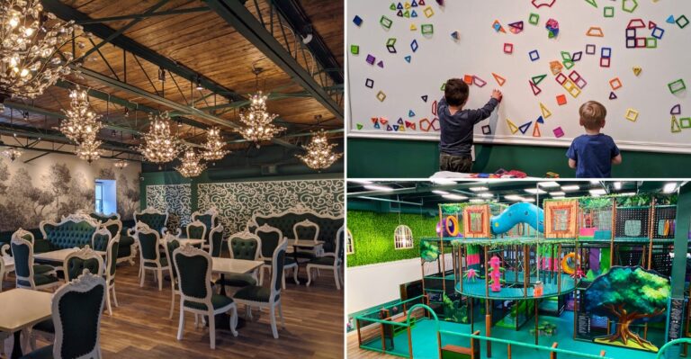Kids Could Spend Hours Exploring This Massive Michigan Playground Built For A Full Day Of Fun
