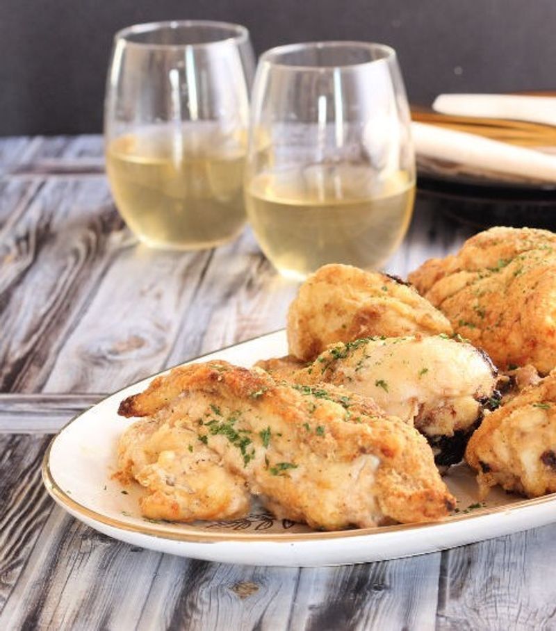 Fried Chicken Takes Center Plate