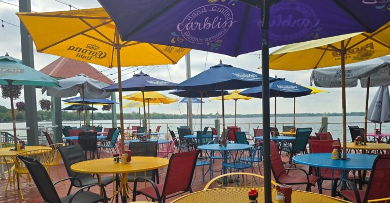 Margaritas Meet Seafood Boils Right On The Water At This Michigan Tiki Bar