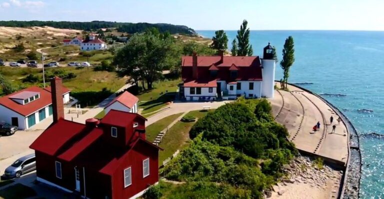 Michigan’s Point Betsie Has Guided Ships Through Manitou Passage Since Before The Civil War