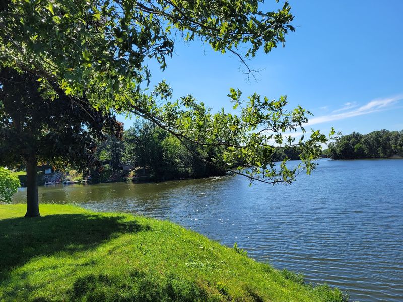Water, Trails, and Open Sky in Edgar County, Illinois