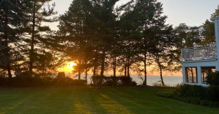 Private Beach Days And Sunset Views Keep Families Returning To This Michigan Resort