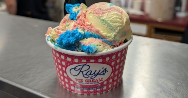 Superman Ice Cream Fans Need To Know These 13 Michigan Scoop Shops
