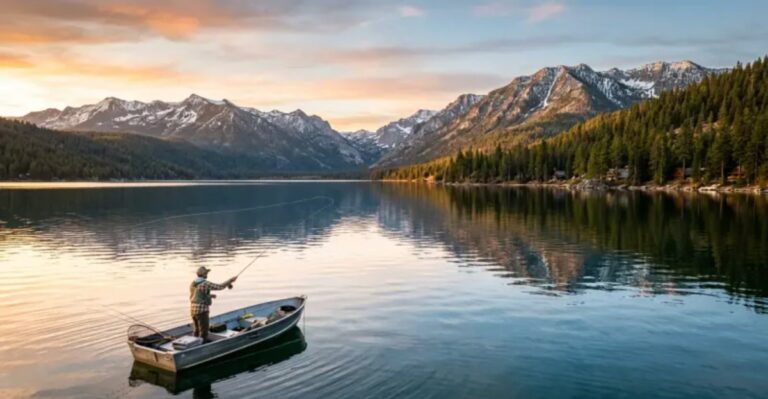 The Breathtaking Crystal-Clear Lake In Pennsylvania That Feels Like Stepping Into A Bob Ross Painting