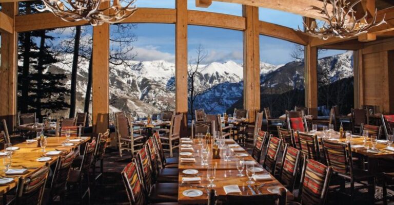 The Gondola Ride to This Rustic Colorado Restaurant Is Almost as Fantastic as the Food