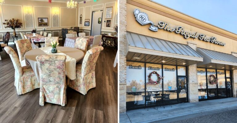 The Royal Tea Room in Shorewood, Illinois Serves Delicate Scones and Finger Sandwiches in Victorian Style