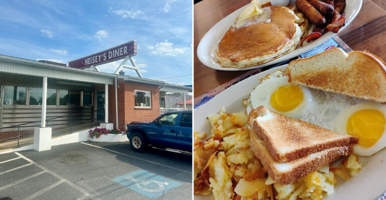 The Small-Town Pennsylvania Diner With A Breakfast So Good It Has A Cult Following