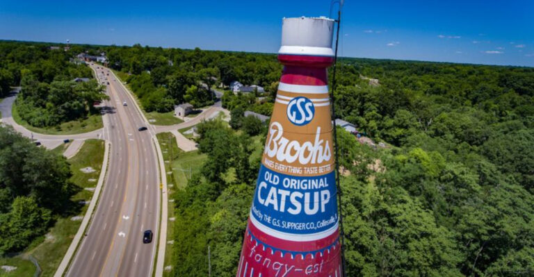 The World’s Largest Catsup Bottle Is in Illinois, and It’s Just as Quirky as It Sounds