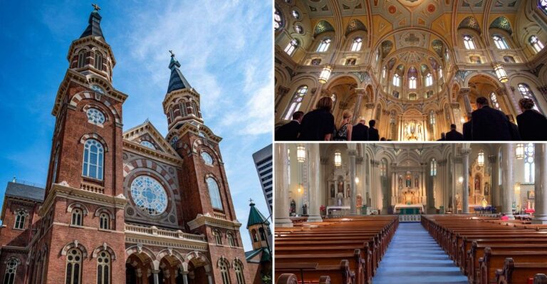 This Historic Michigan Church Once Carried The Church Of The Grottos Name