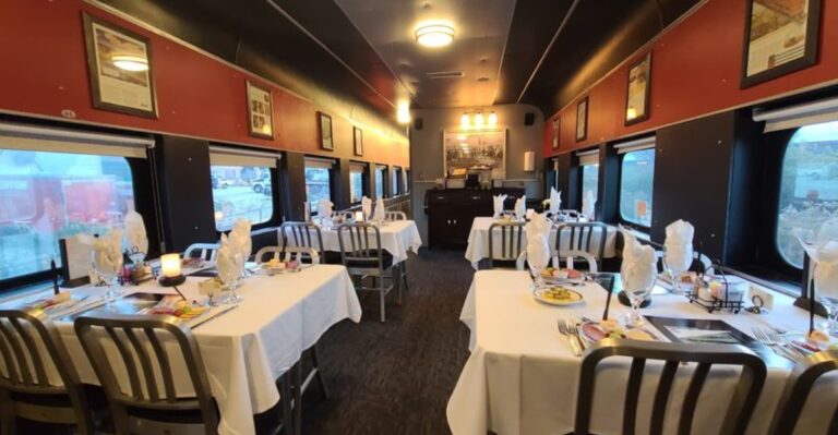 This Historic Ohio Dinner Train Turns A Meal Into A Journey Back To Rail’s Golden Age