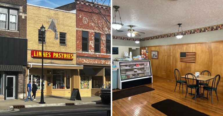This Historic Small-Town Indiana Bakery Makes $1 Glazed Doughnuts by Hand on 80-Year-Old Wooden Tables