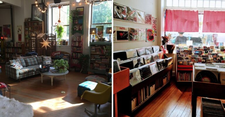 This Independent Indiana Bookstore Mixes Well-Curated Books With Vinyl and Resident Cats