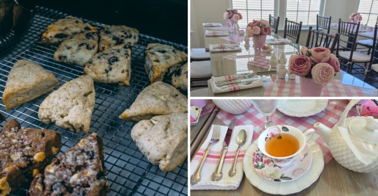 This Indiana Spot Serves Traditional British Tea With Fresh Scones and Clotted Cream