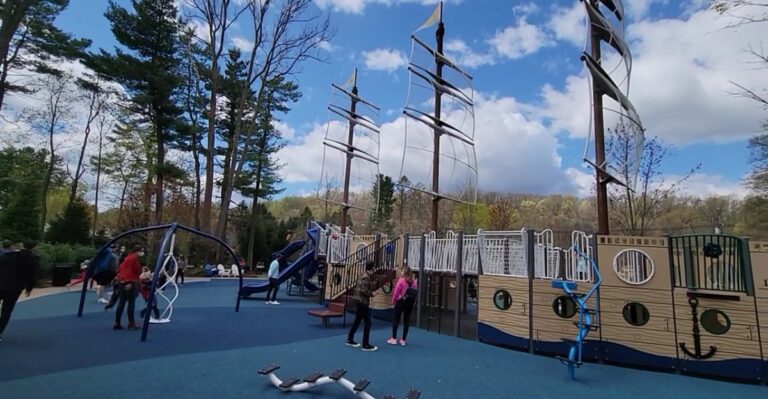 This New Jersey Playground Has a Giant Ship Kids Can Actually Climb