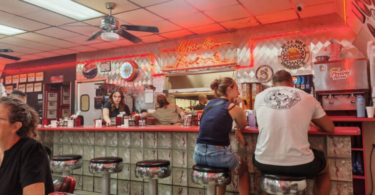This No-Frills Illinois Diner Serves Portions So Big They Barely Fit on the Plate