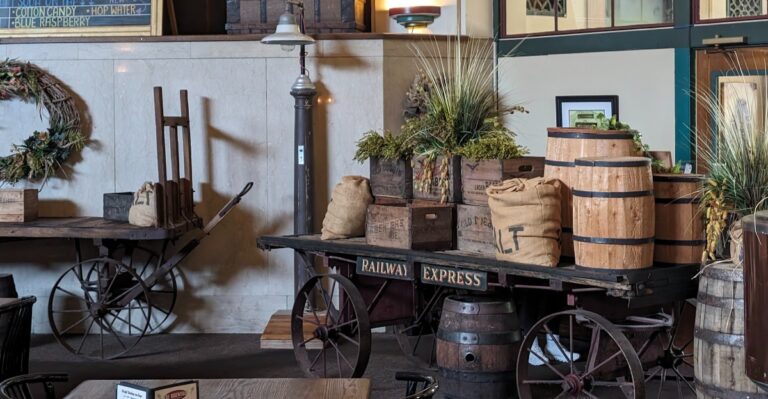 This Pennsylvania Brewery Combines Craft Beer With The Charm Of A Historic Train Station