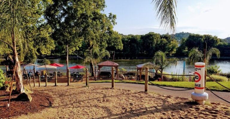 This Pennsylvania Riverfront Bar Brings Summer Vacation Vibes To The Banks Of The River