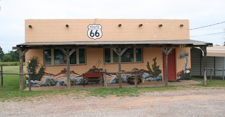 This Real Texas Route 66 Town Helped Inspire Disney-Pixar’s “Cars” – And You Can Actually Visit It