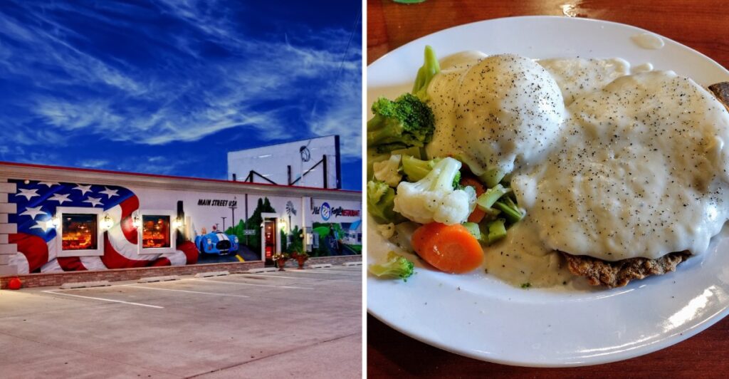 This Route 66-Themed Illinois Diner Serves Some of the State’s Best Country Fried Steak