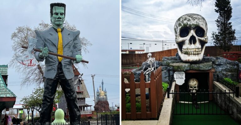 This Spooky Illinois Amusement Center Feels Like Halloween All Year Long
