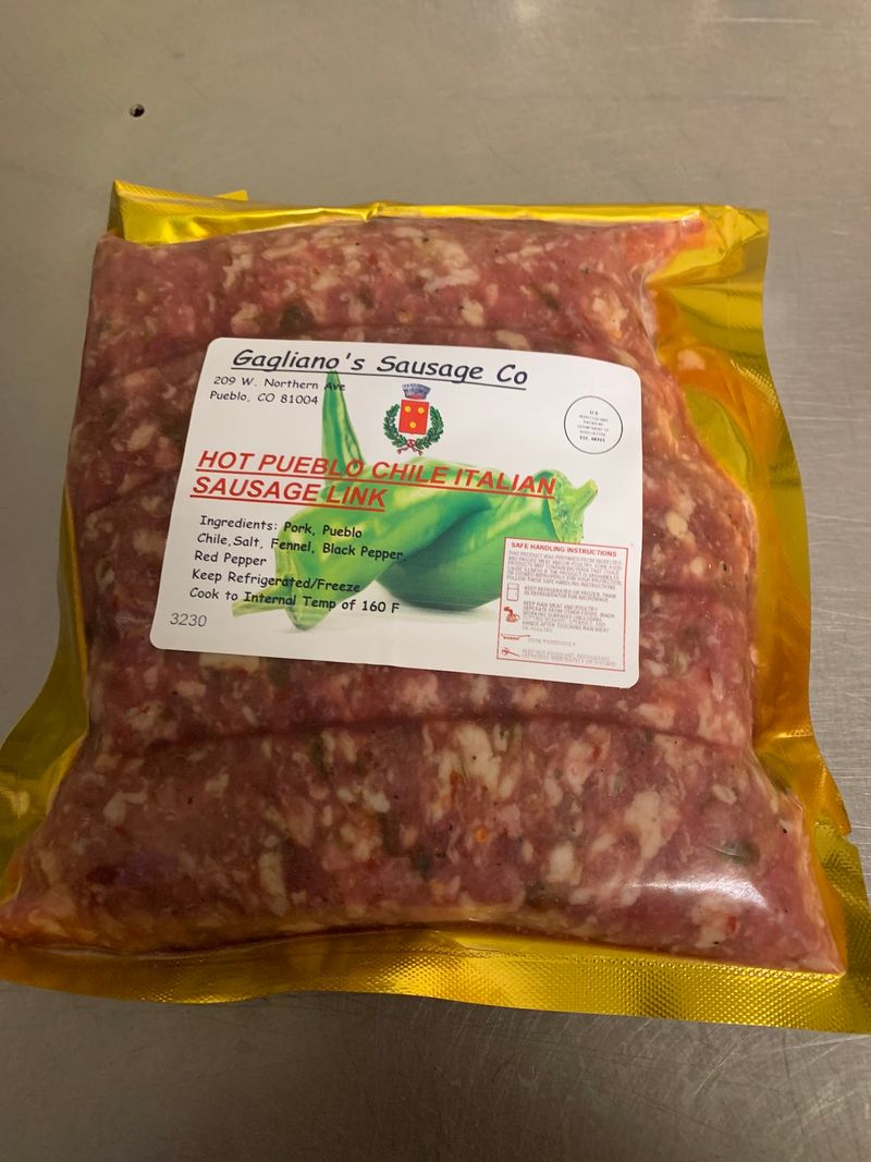 House Sausage With a Pueblo Chile Kick