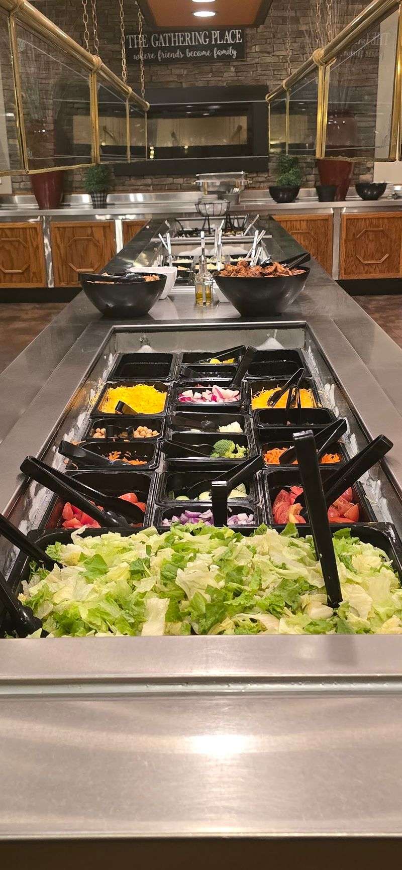 Salad Bar, Sides, And The Sweet Finish
