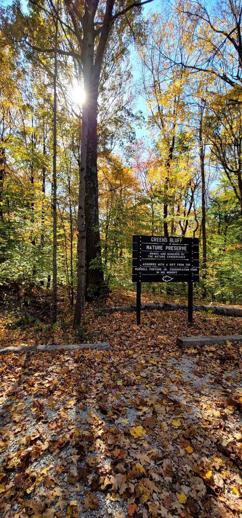 Green’s Bluff Nature Preserve (Spencer) Green’s Bluff Nature Preserve (Spencer)