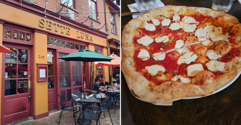 Where Pennsylvania Locals Head For Wood-Fired Pizza Inside A Century-Old Firehouse