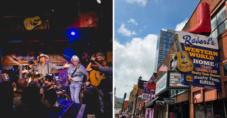 Where To Hear Real Country Music On Broadway In Nashville, Tennessee