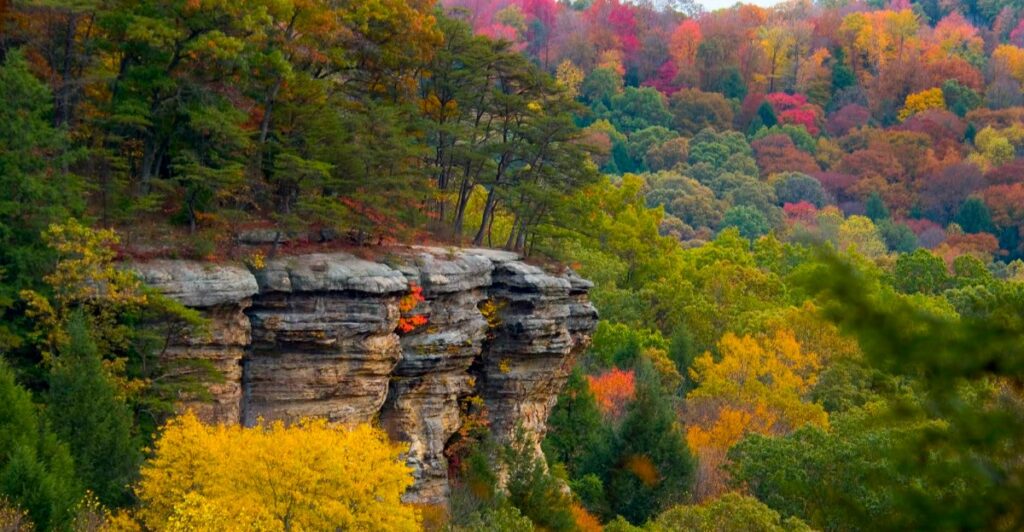 You Can Explore A 250-Foot Sandstone Gorge For Free At This Ohio State Park