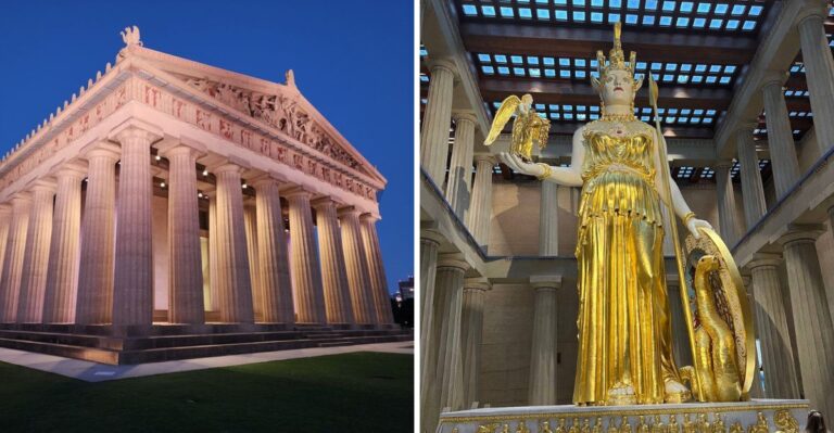 You Don’t Have To Visit Greece To See A Full-Size Parthenon – Just Head To Tennessee
