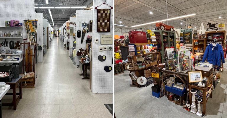 11 Enormous Vintage Shops in Illinois Where Treasure Hunting Could Take All Day