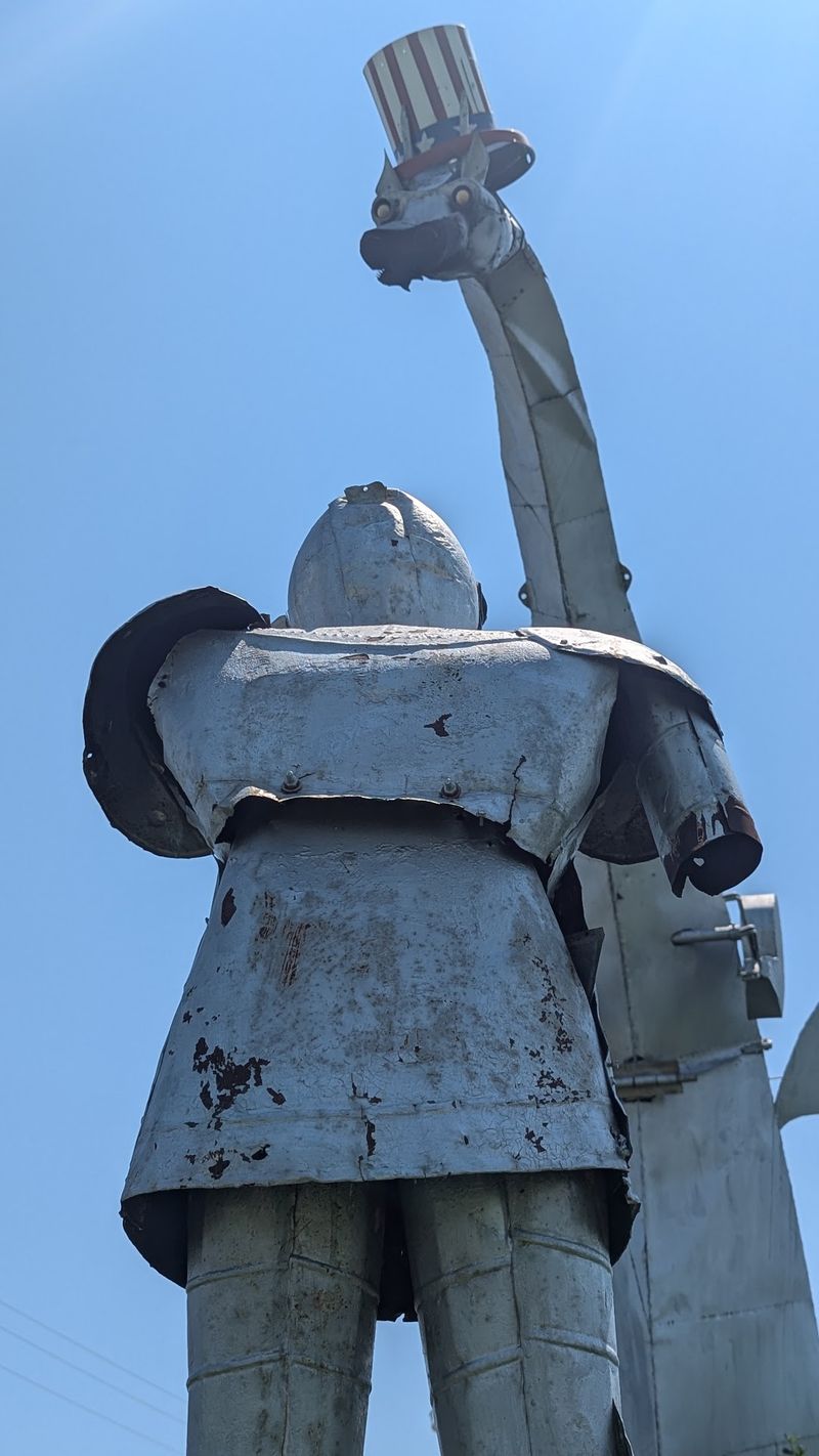 A Brave Little Knight Stands Guard Nearby A Brave Little Knight Stands Guard Nearby