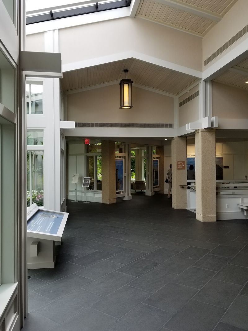 Start at the Welcome Center Before Climbing the Steps