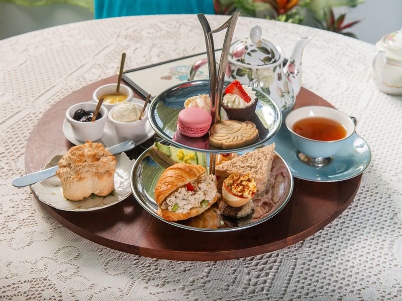 Scones Get Star Billing On The Tiered Tray