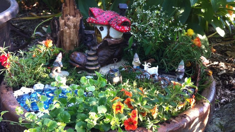 Fairy Gardens, Fountains, and a Gift Shop Detour