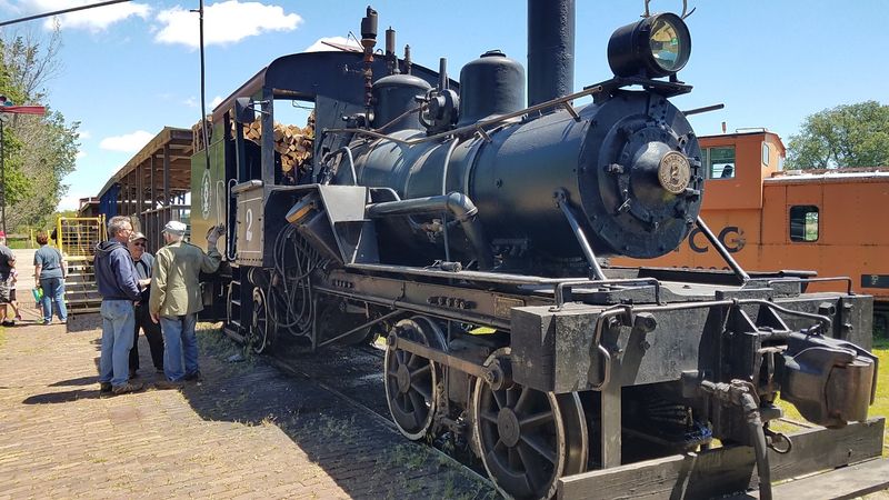The Giant Corliss Engine Out Back