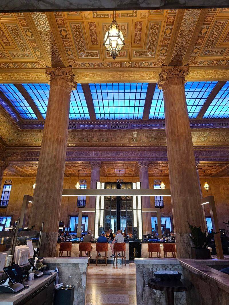 A Bank Lobby Turned Teatime Address A Bank Lobby Turned Teatime Address