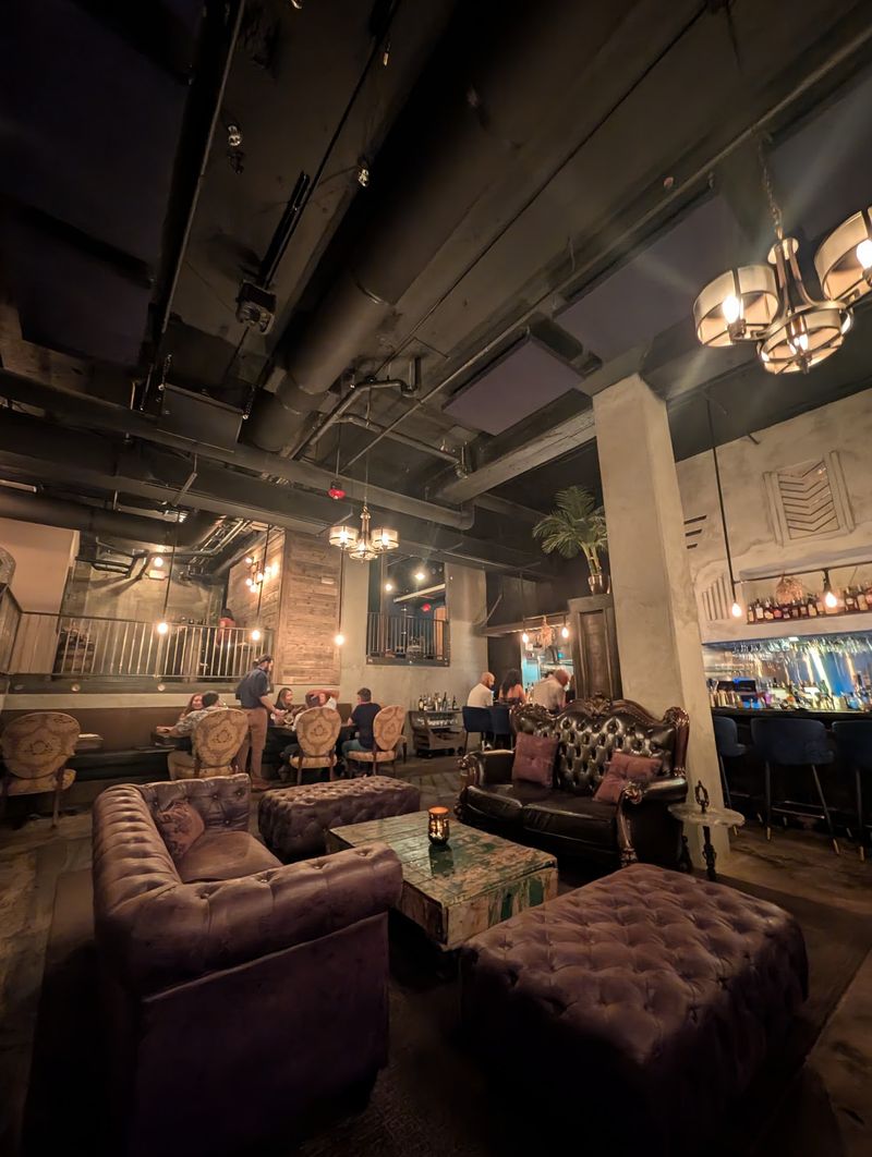 A Basement Dressed in Art Deco A Basement Dressed in Art Deco