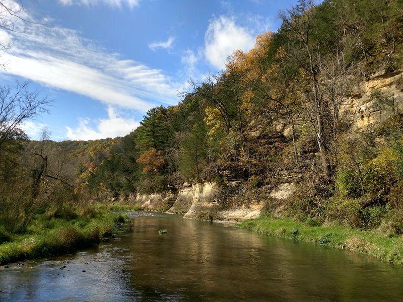 A Bluff Country Valley Near Altura