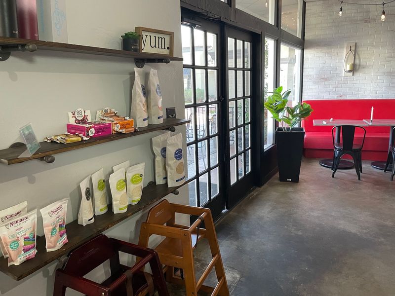 A Bright Space, a Big Patio, and a Little Market A Bright Space, a Big Patio, and a Little Market