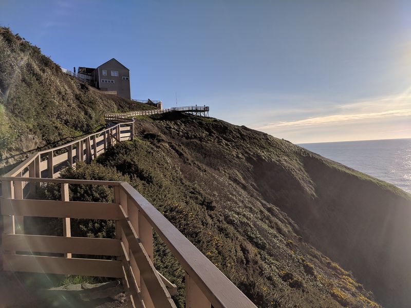 A Cliffside Stop on Highway 101