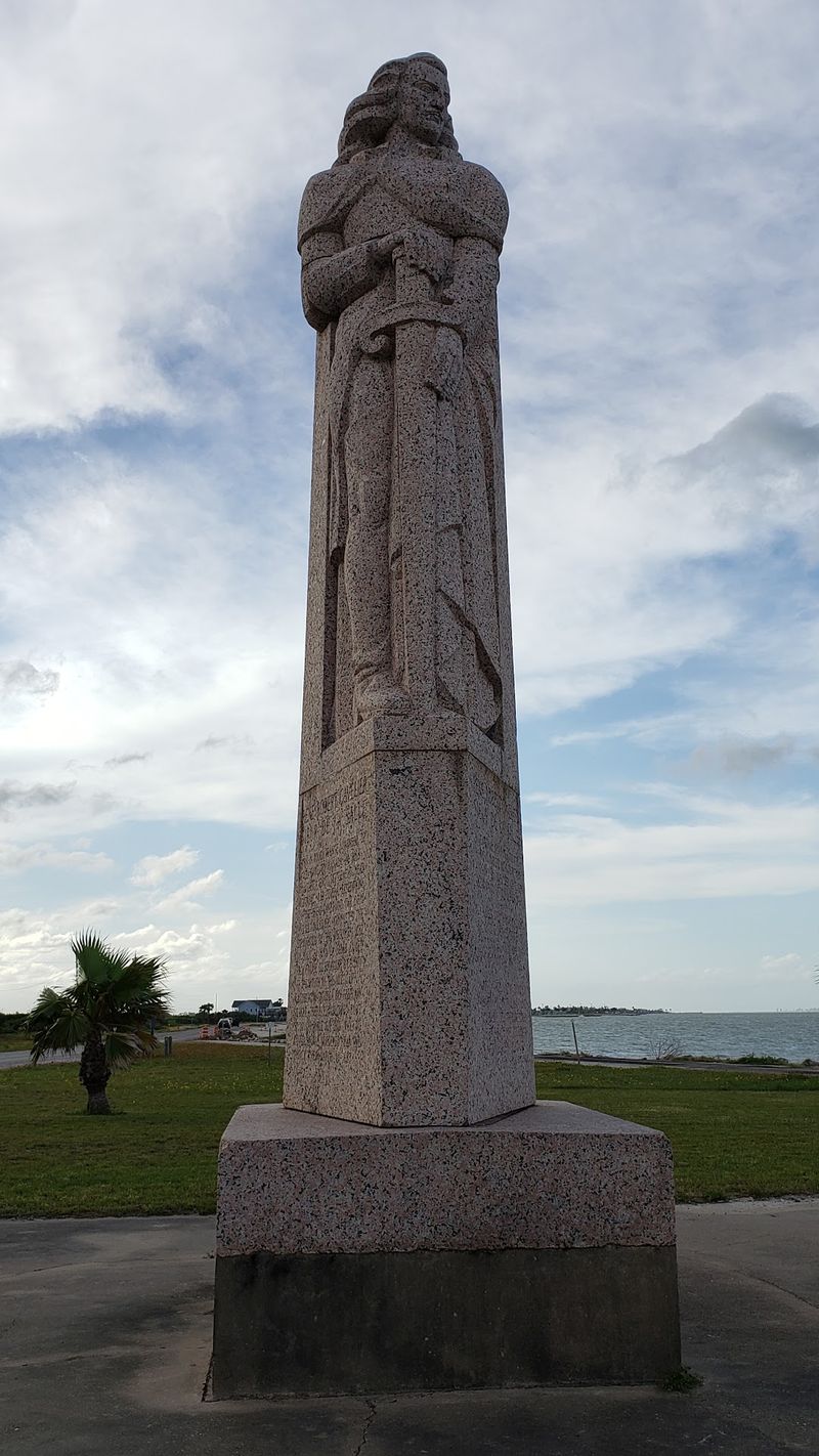 A Giant Granite Explorer Keeps Watch Over the Bay A Giant Granite Explorer Keeps Watch Over the Bay