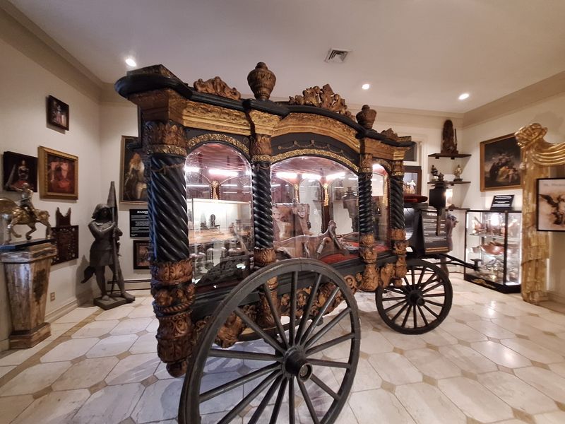 A Greek Hearse And A Horror Star's Chair Steal The Spotlight