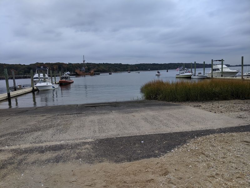 A Harbor on Long Island's North Shore A Harbor on Long Island's North Shore