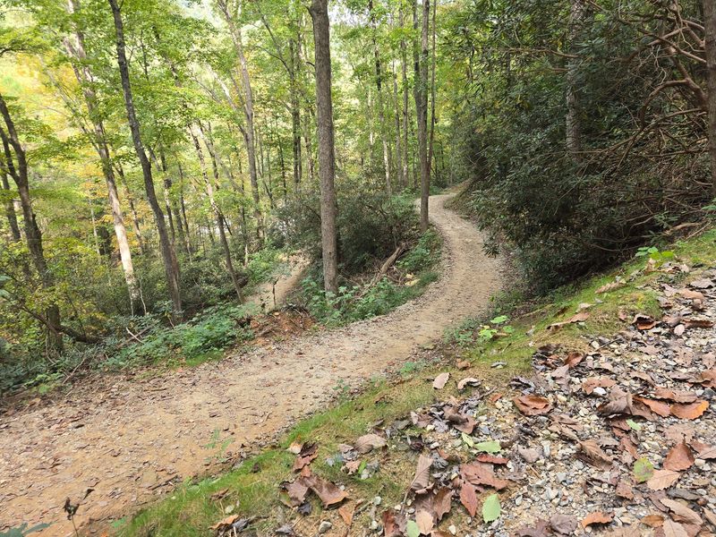 A Mountain Trailhead Near Old Fort