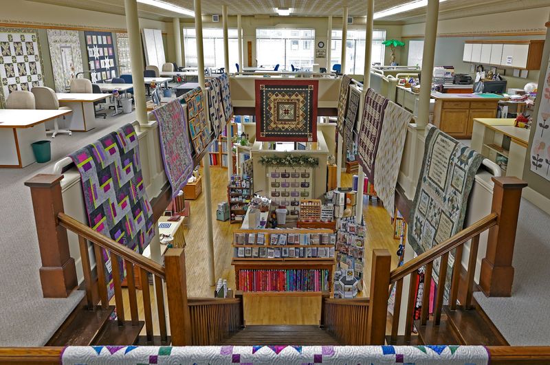 A Quilt Shop on Hutchinson's Main Street