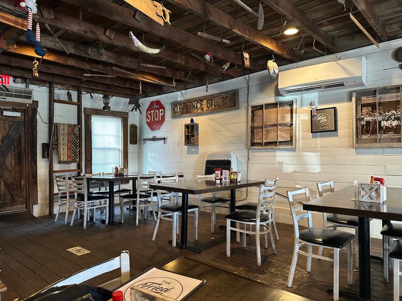 A Restored Country Store Gives The Café Its Character A Restored Country Store Gives The Café Its Character