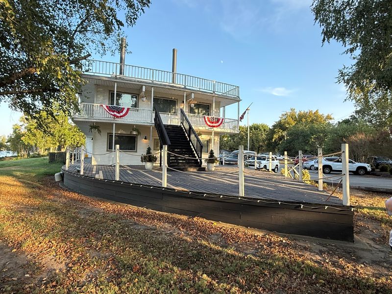 A Riverboat Look On The Banks Of The White River
